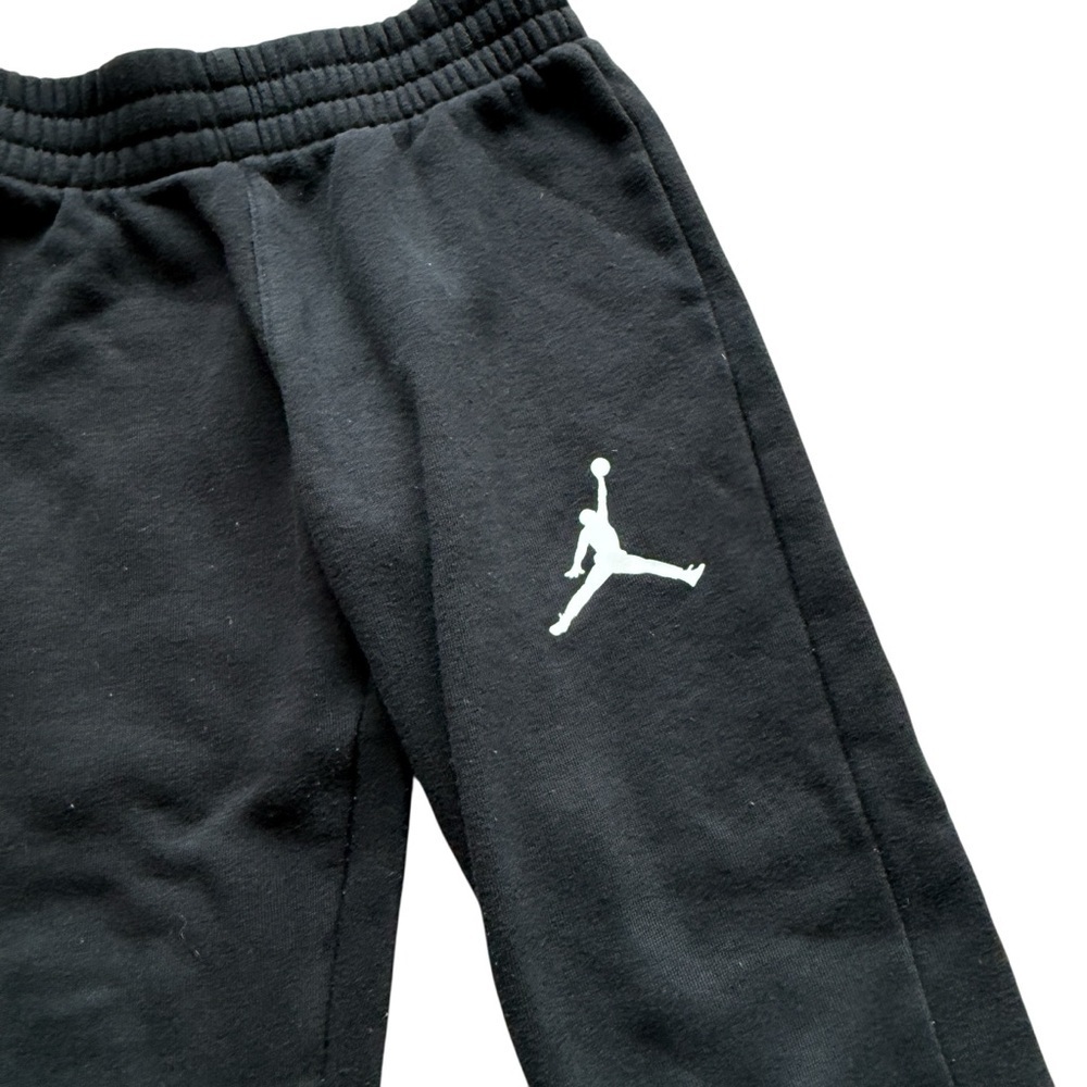 NIKE Air Jordan Kids Hoodie & Jogger Set Multicolor Fleece Pullover Size 4 Cozy - Picture 7 of 9